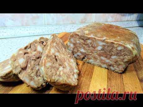 ПЕЧЕНЬ ПРЕССОВАННАЯ (Блюдо на завтрак, обед и ужин)