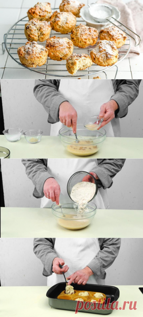 Простое постное печенье с изюмом — Вкусные рецепты