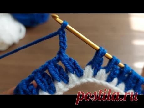 AMAZİNG EASY TUNİSİAN KNİTTİNG - Tunus İşi Şahane Örgü Modeline Bayılacaksınız