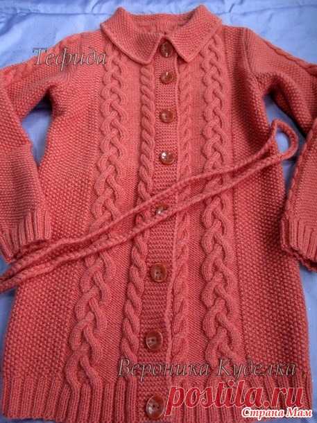 . Kabát lányoknak - Knitting - Home Moms