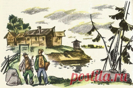Рисунки Н. Шеварёва к рассказу Леонида Яхнина &quot;Копейка&quot;
