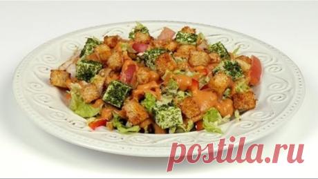 Салат "Адам и Ева". Без майонеза. Сытный, вкусный, оригинальный.