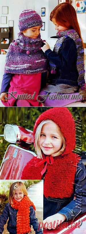 Головные уборы и аксессуары для детей - KnittedFashion.info