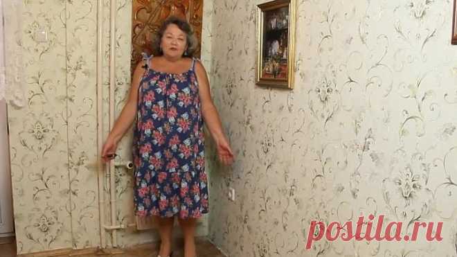 Как сшить сарафан своими руками за 20 минут для начинающих