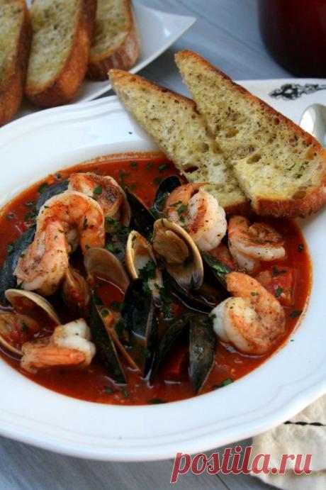 Spicy Shrimp Cioppino