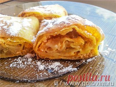 Рождественский тыквенный штрудель. Фото-рецепт / Готовим.РУ