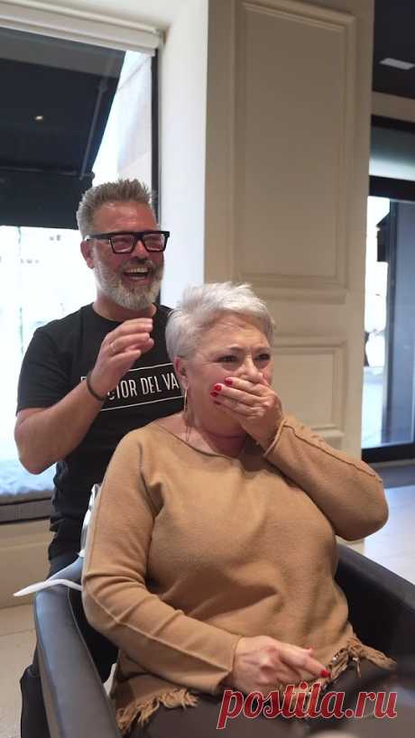 Стрижка Пикси для женщин за 65 лет 🌺/Corte de cabelo Pixie para mulheres em 65 anosСсылка на Инстаграм стилита: https://www.instagram.com/victordelvalle_?ig...
