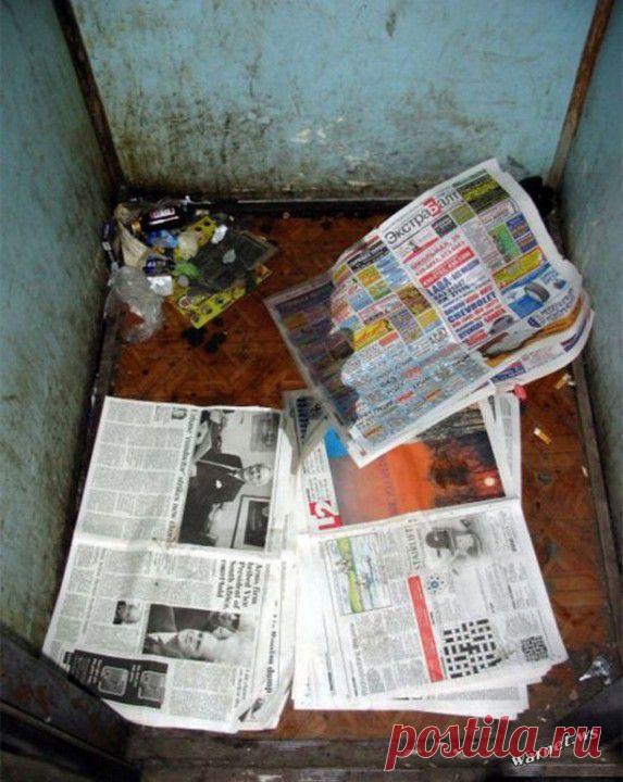 Лифты в русских многоэтажках | ОБОРЖАКА ;)