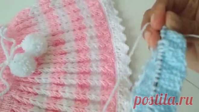 Юбочка спицами КАРАМЕЛЬКА на любой возраст. Часть 2