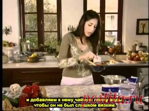 Перцы, фаршированные рисом, чечевицей и грибами >> Tnuva.ru