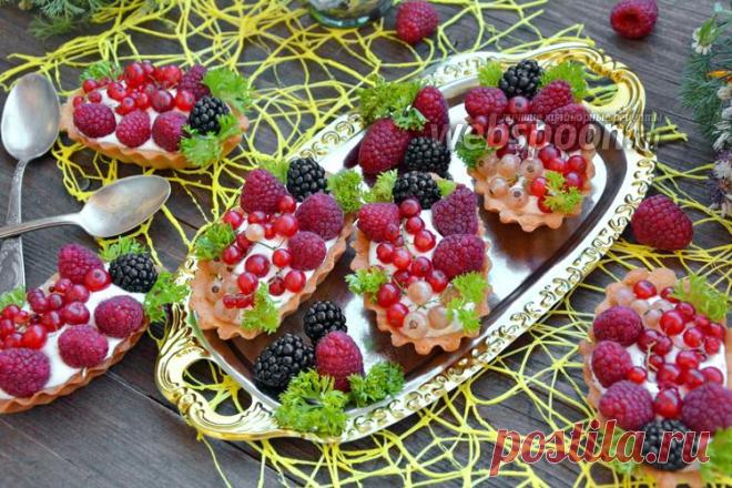 Тарталетки с ягодами