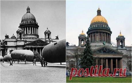 20 исторических параллелей: российские города сразу после окончания войны и спустя 70 лет