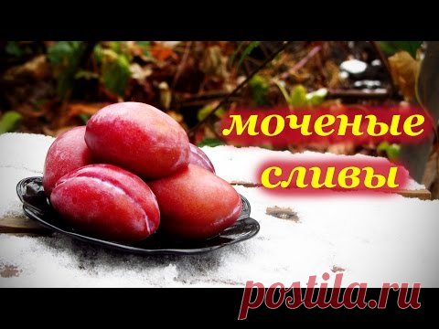 Моченые сливы, рецепт на зиму