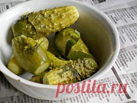 Малосольные огурцы быстрого приготовления - tochka.net