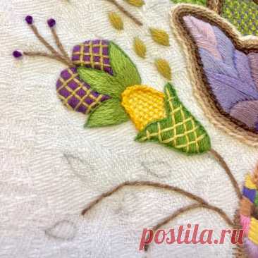 Якобинская вышивка: простые секреты для красивой работы