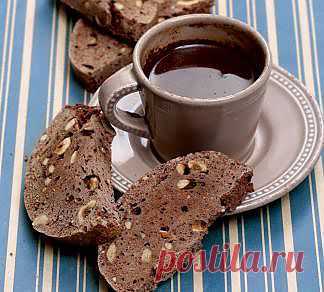 Шоколадные бискотти с фундуком, выпечка. Пошаговый рецепт с фото на Gastronom.ru