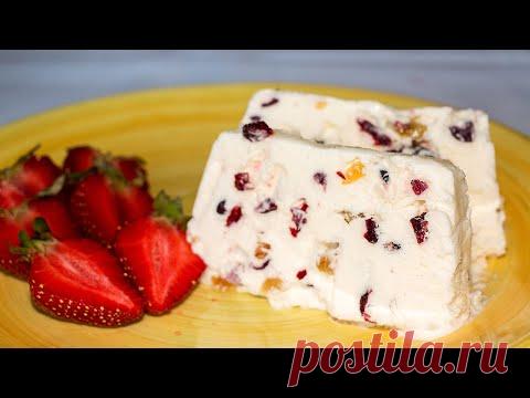 СПАСЕНИЕ в ЖАРУ!!! Простое Домашнее МОРОЖЕНОЕ с сухофруктами (Алан Дюкас) 🍦 Ирина Кукинг - YouTube