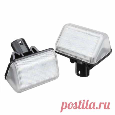 2pcs 18 led license number plate light lamp no error for mazda cx-5 cx-7 speed 6 Sale - Banggood.com