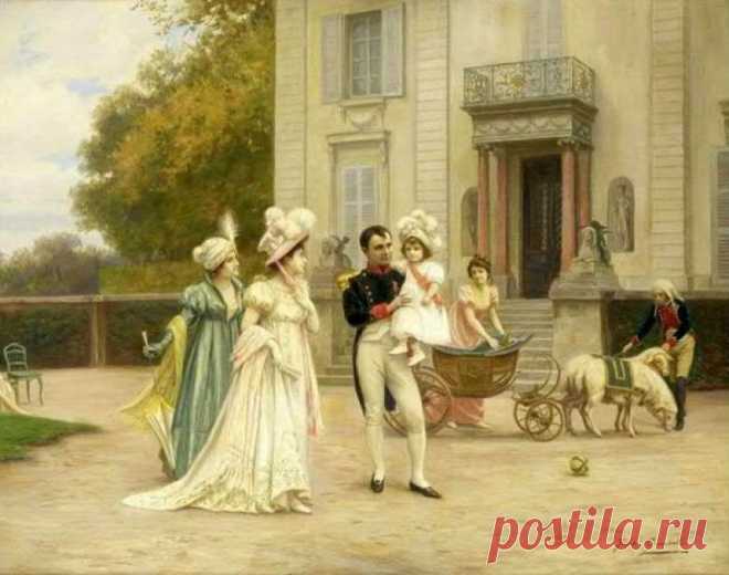 ЖанровоГалантное... Jules Girardet (French, 1856-1938) - часть 2.