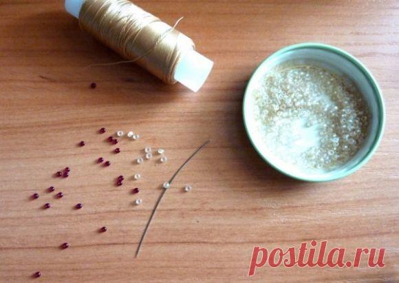 Плетение спирального жгута из бисера. Мастер-класс