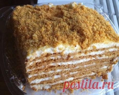 Самый вкусный "Сметанник"
