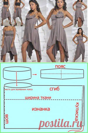 ПЛАТЬЕ - -трансформер Имами !  Это уникальный предмет одежды, который можно трансформировать в абсолютно любую вещь: в сарафан, брюки, юбку, платье, балахон с капюшоном, в вечернее платье и так далее !..   //Советы модницам