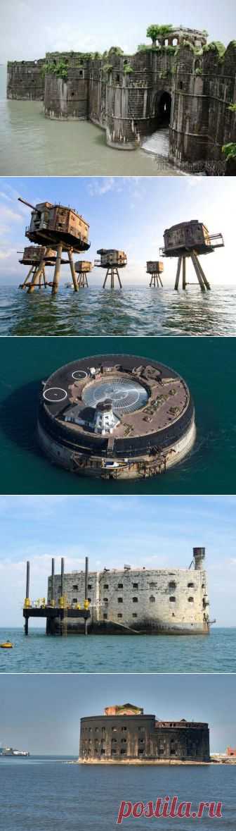 10 самых впечатляющих морских фортов