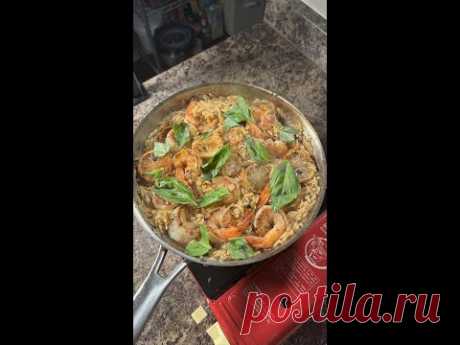 One Pan Shrimp and Lemon Orzo