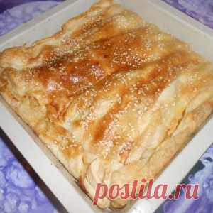 Пирог с рыбой на скорую руку
