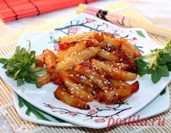 Медовый картофель с перцем чили