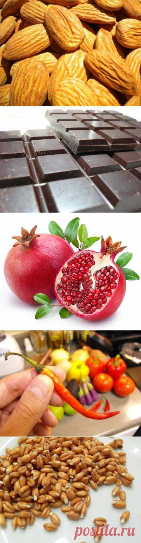 10 продуктов для энергии