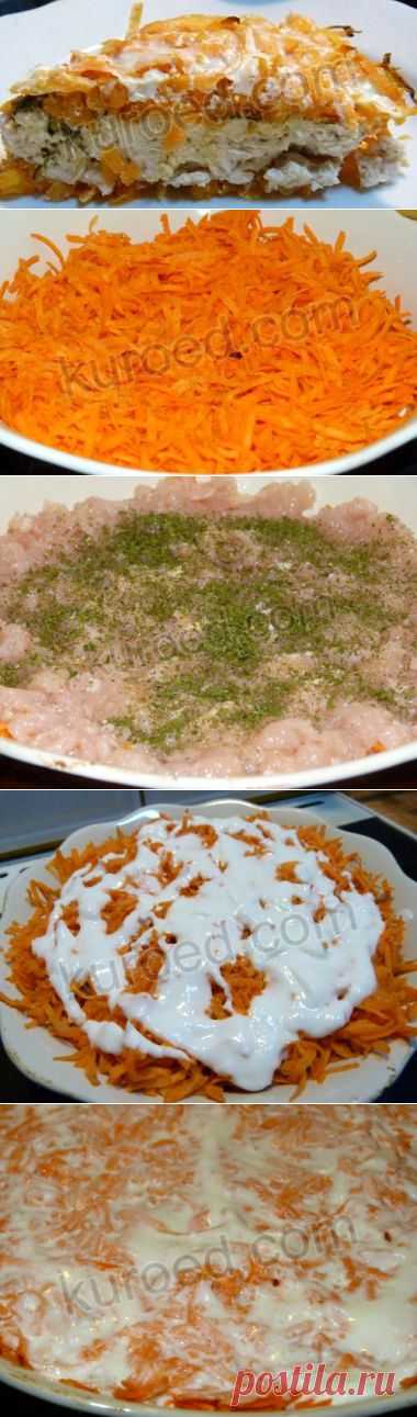 РЕЦЕПТЫ | Морковный пирог с курицей