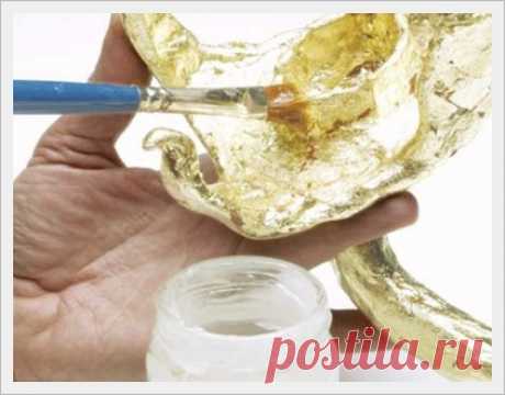 Сусальное золочение. Поталь. Idea Oro. Характеристика + МК.