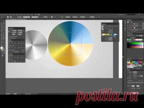 Градиенты, обводки и кисти в иллюстраторе