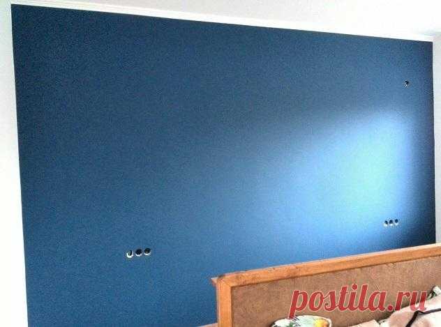 Декор стены с помощью трафарета своими руками — Мой дом
