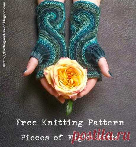 Knitting and so on: Pieces of Eight Mitts
