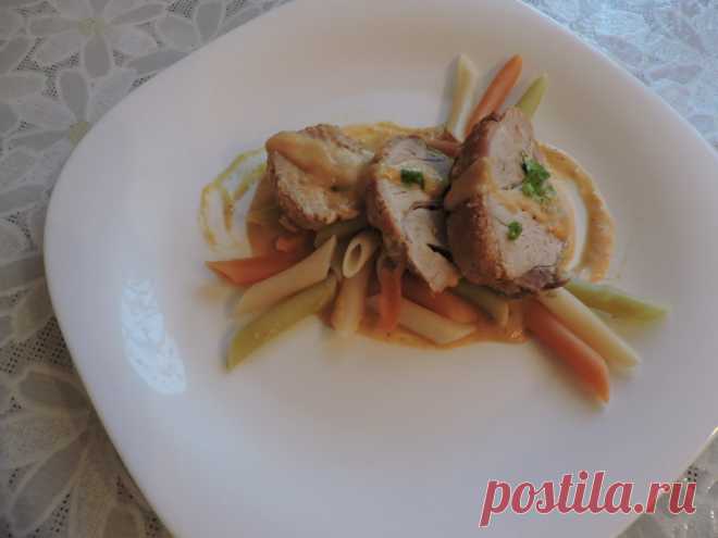 Мясо тушёное в молоке