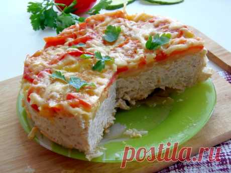 РИСОВАЯ ЗАПЕКАНКА С КУРОЧКОЙ И ОВОЩАМИ — Сад Заготовка