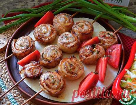 Шашлык-рулет – кулинарный рецепт