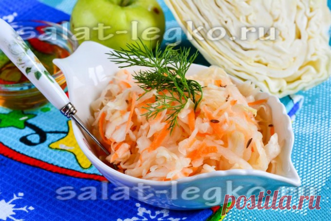 Рецепт домашней квашеной капусты, очень вкусной