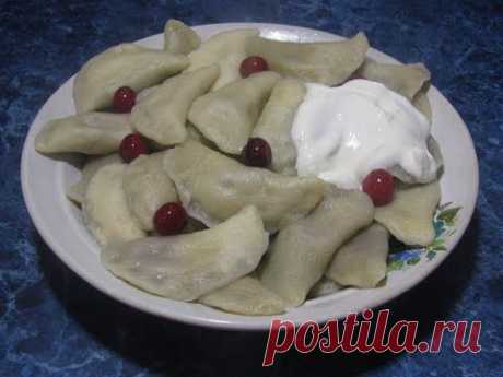 вареники с вишней