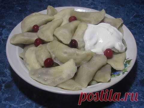 вареники с вишней