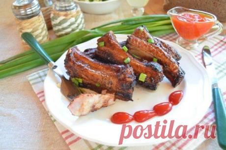 Свиные ребрышки барбекю — БЛИНЧИК