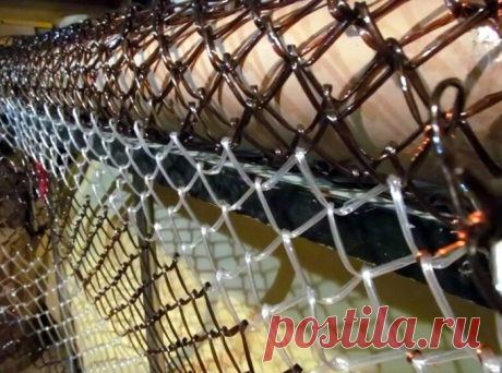 Сетка рабица из обычной пластиковой бутылки: пошаговая инструкция.