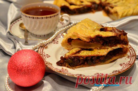 Питивье с карамелизированными яблоками. | Четыре вкуса