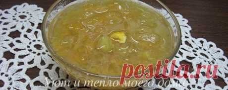 Янтарное варенье из кабачков. Рецепт с фото | Уют и тепло моего дома