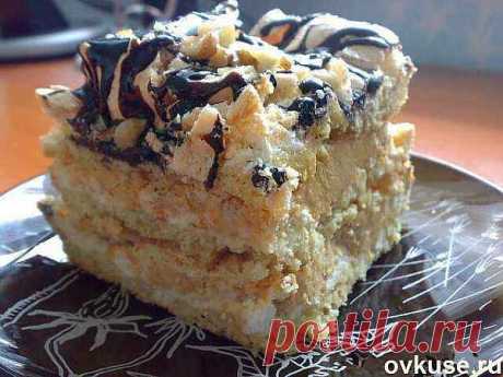 Торт "Воздушный сникерс" - Простые рецепты Овкусе.ру