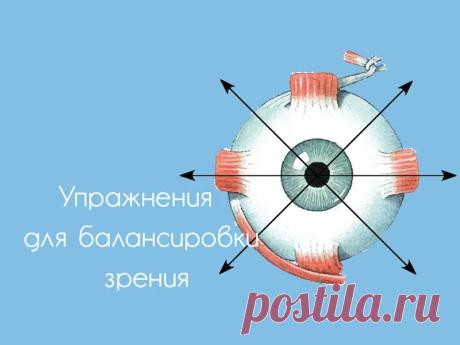 Долой очки! Упражнения Мартина Брофмана для балансировки зрения | Всегда в форме!