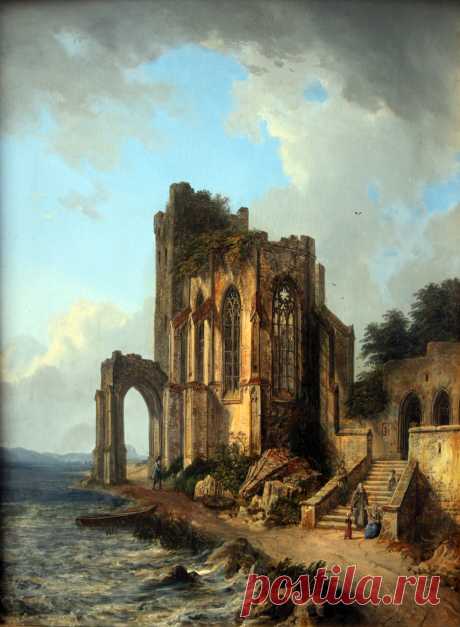 Йоганн Доменикус Квальо,Доменико Квальо II (Johann Dominicus Quaglio, Domenico Quaglio II),1787-1837.Германия.
