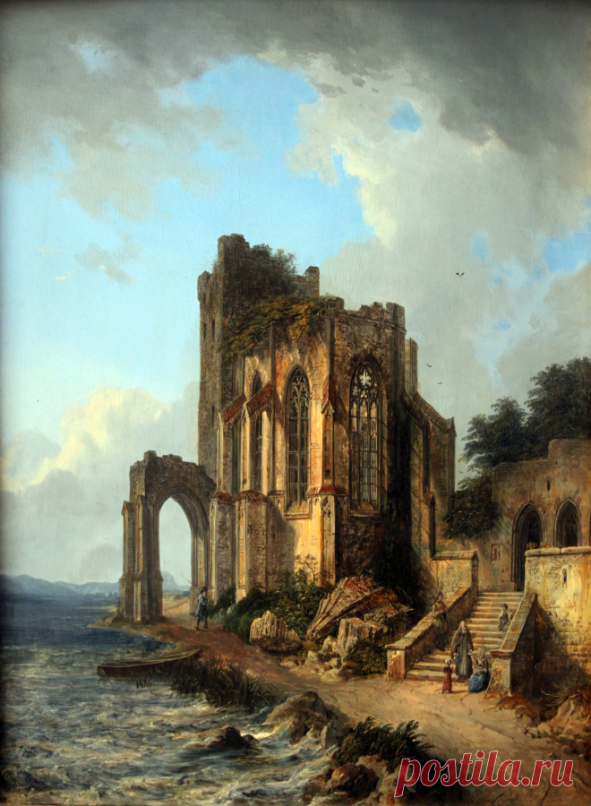 Йоганн Доменикус Квальо,Доменико Квальо II (Johann Dominicus Quaglio, Domenico Quaglio II),1787-1837.Германия.
